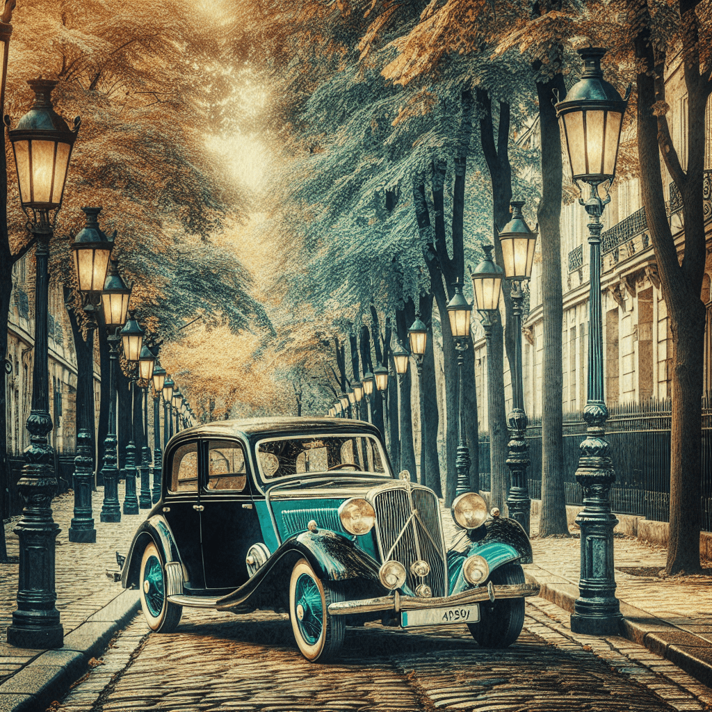 Vintage Motoring Painting By Numbers Kit