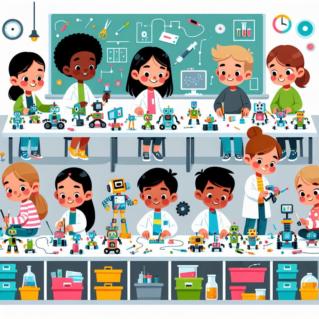 Robot Innovation Lab Painting Number Kit