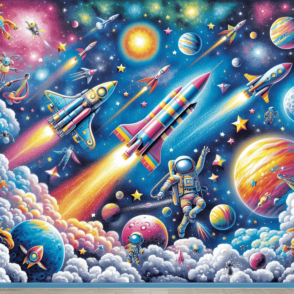 Celestial Space Journey Painting Number Kit