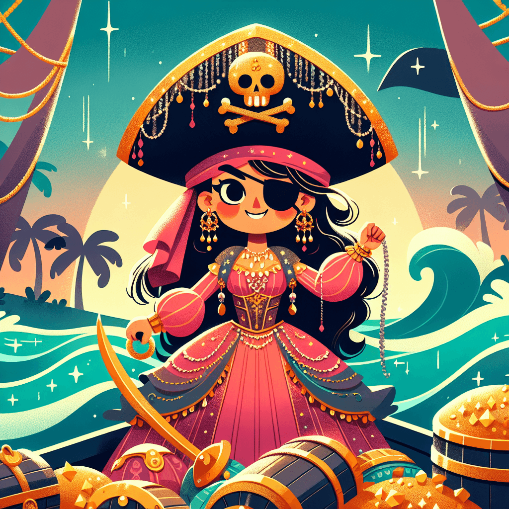 Daring Pirate Paint By Numbers