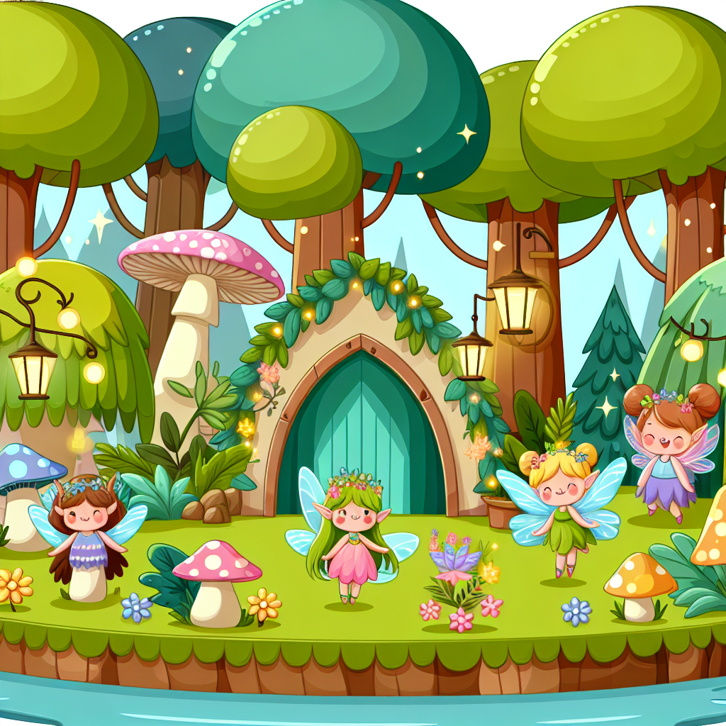 Fairy Forest Hideaway Paint By Numbers Kits