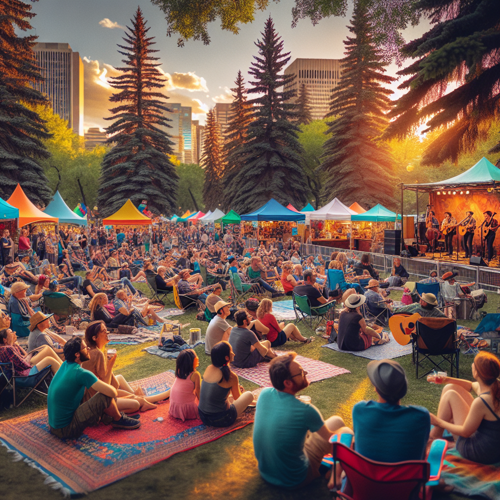 Calgary Folk Music Festival - Calgary, Canada Paint By Number