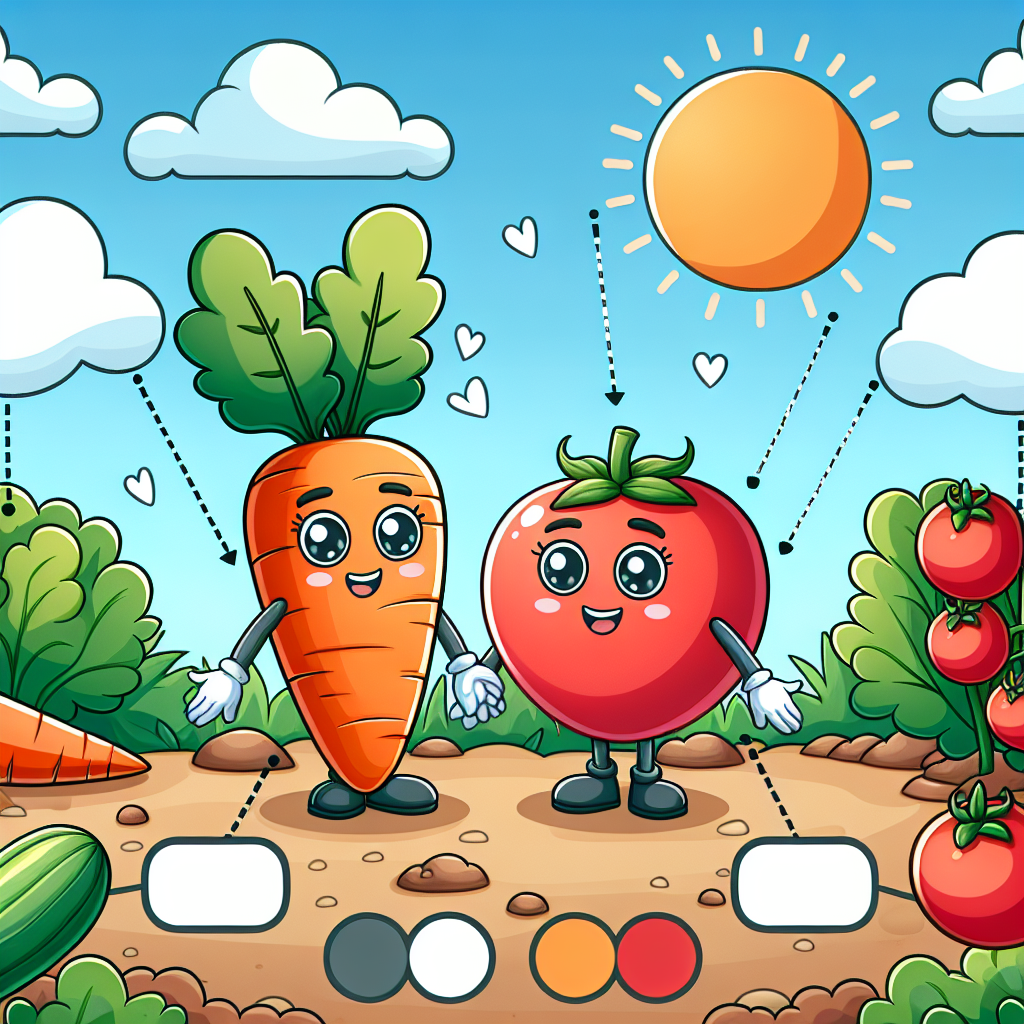 Farm Fresh Veggie Fun Number Painting