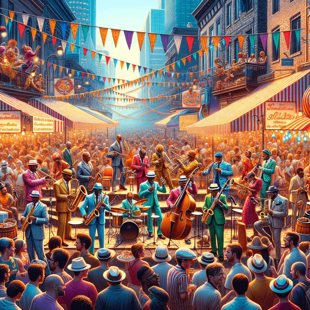 Montreal International Jazz Festival - Canada Painting By Numbers Kit
