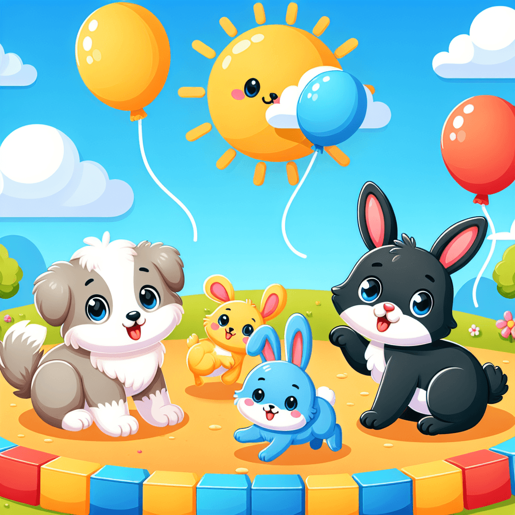 Cute Pet Parade Numbered Painting Kits