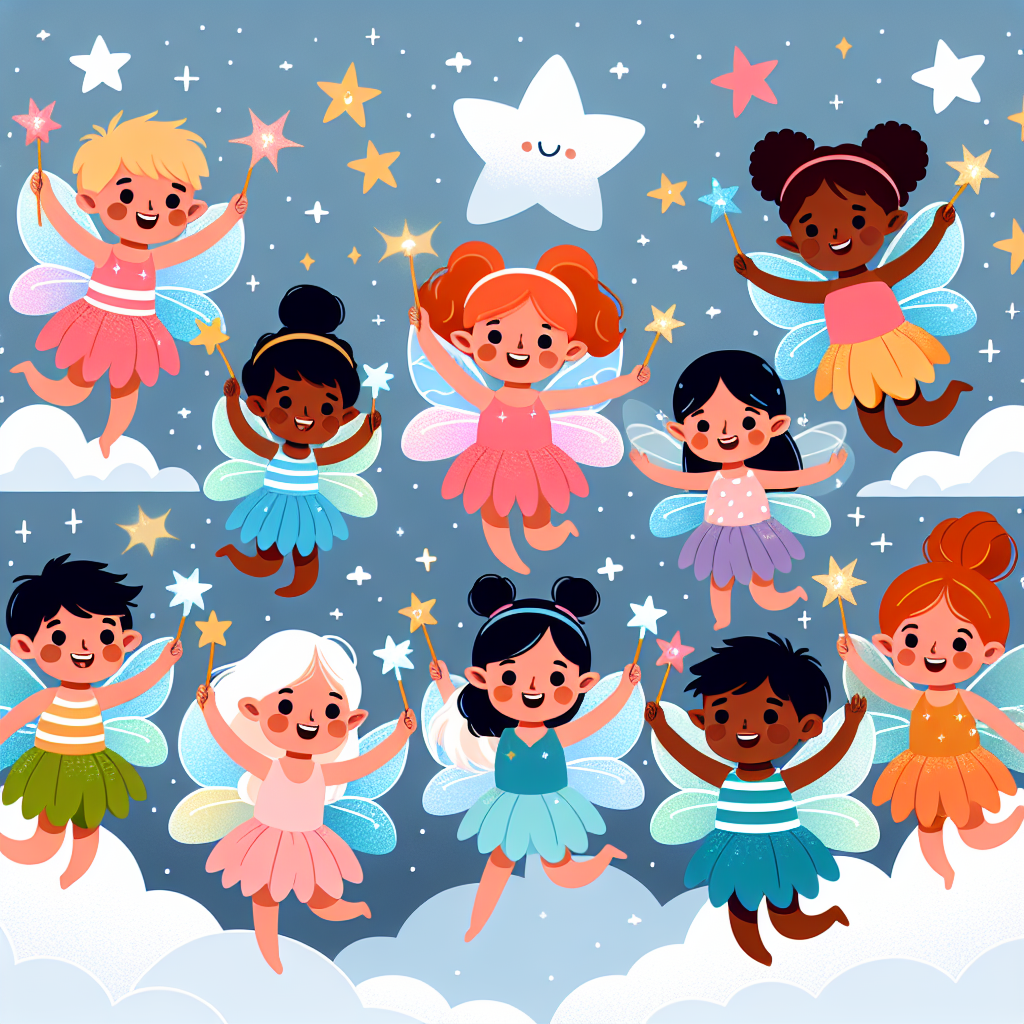 Magic Wands And Fairies Paint By Numbers Kits