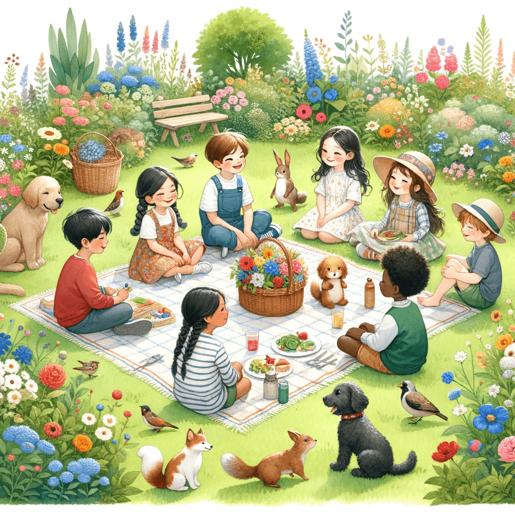 Garden Picnic - DIY Painting By Numbers Kit