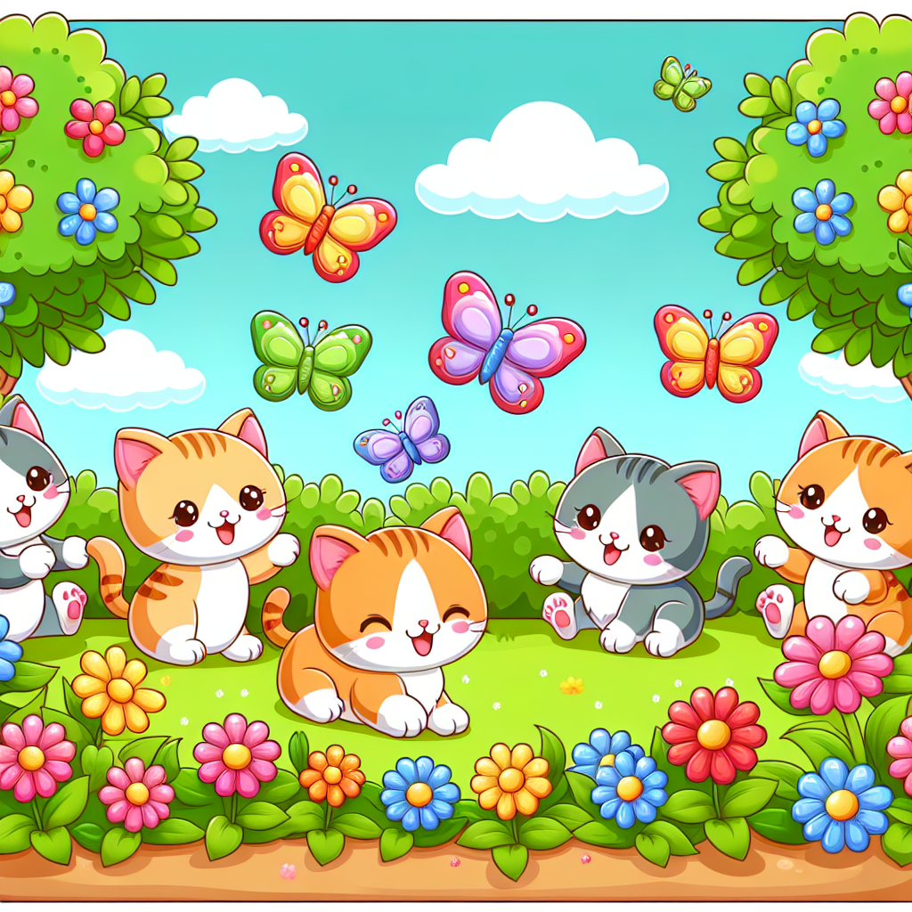 Curious Kitten Capers Paint By Numbers Art