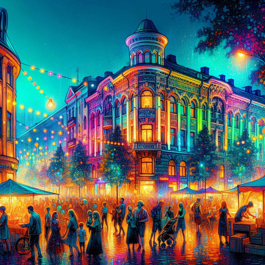 Helsinki Night Of The Arts Painting By Numbers Kit