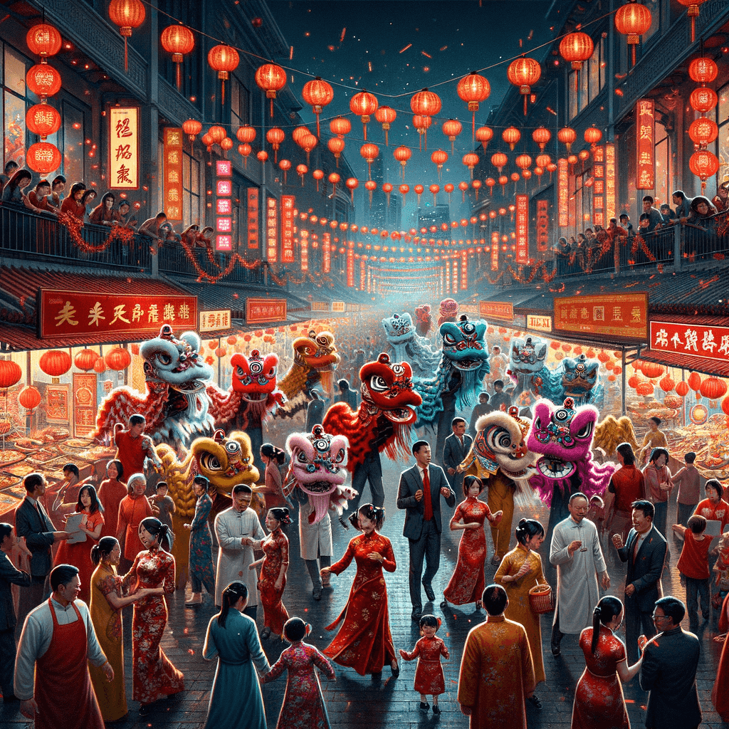 The Lunar New Year Festival Paint By Number