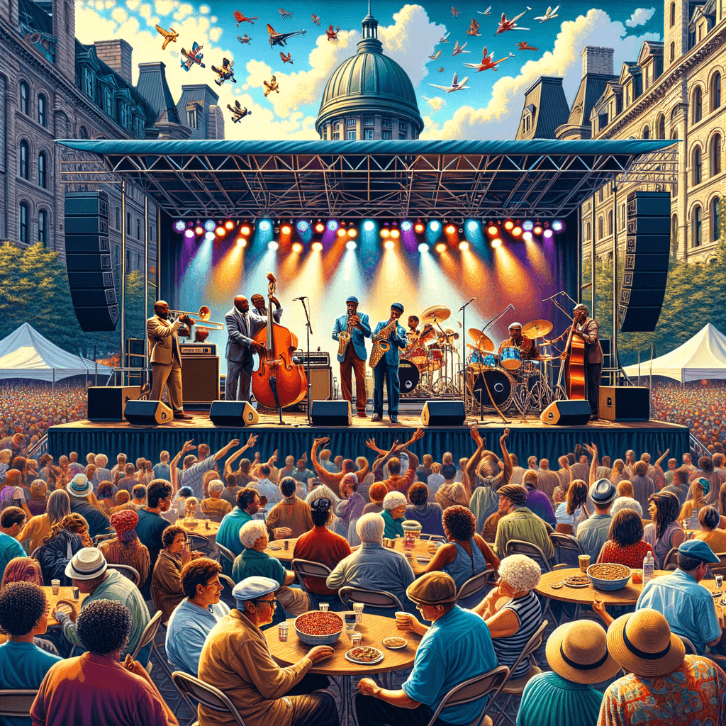 Festival Internacional De Jazz De Montreal - Canada Numbered Painting Kits