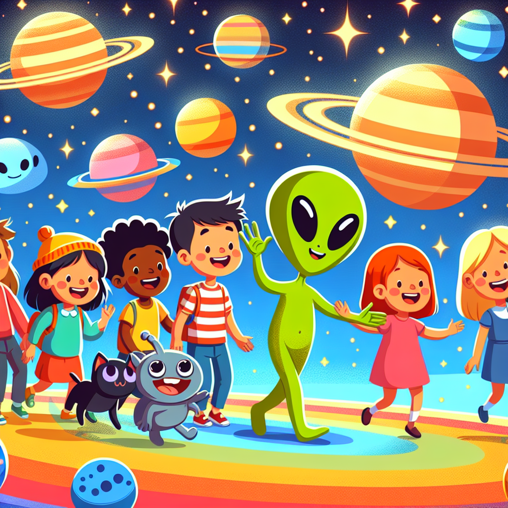 Alien Galaxy Adventures Numbered Painting Kits