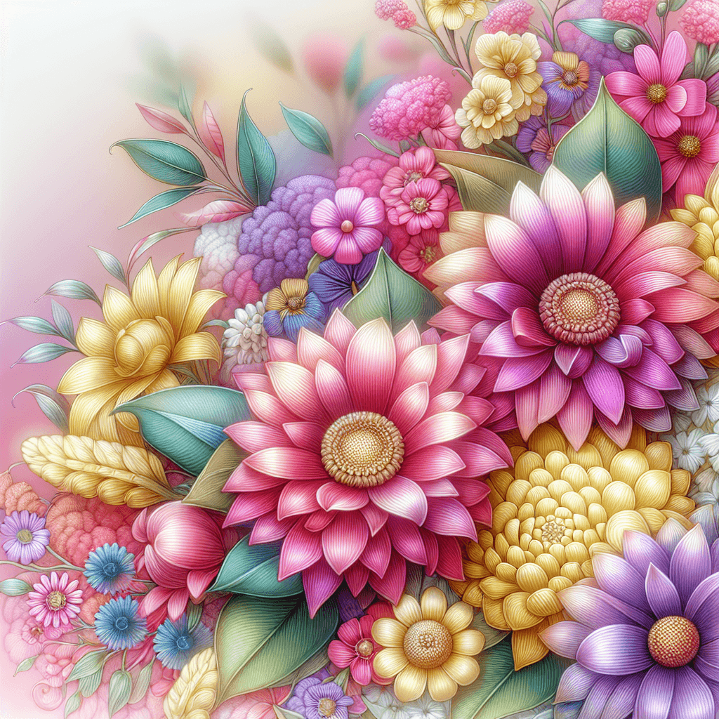 In Bloom Paint By Number