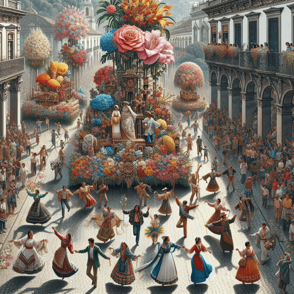 Feria De Las Flores - Guatemala Paint By Color