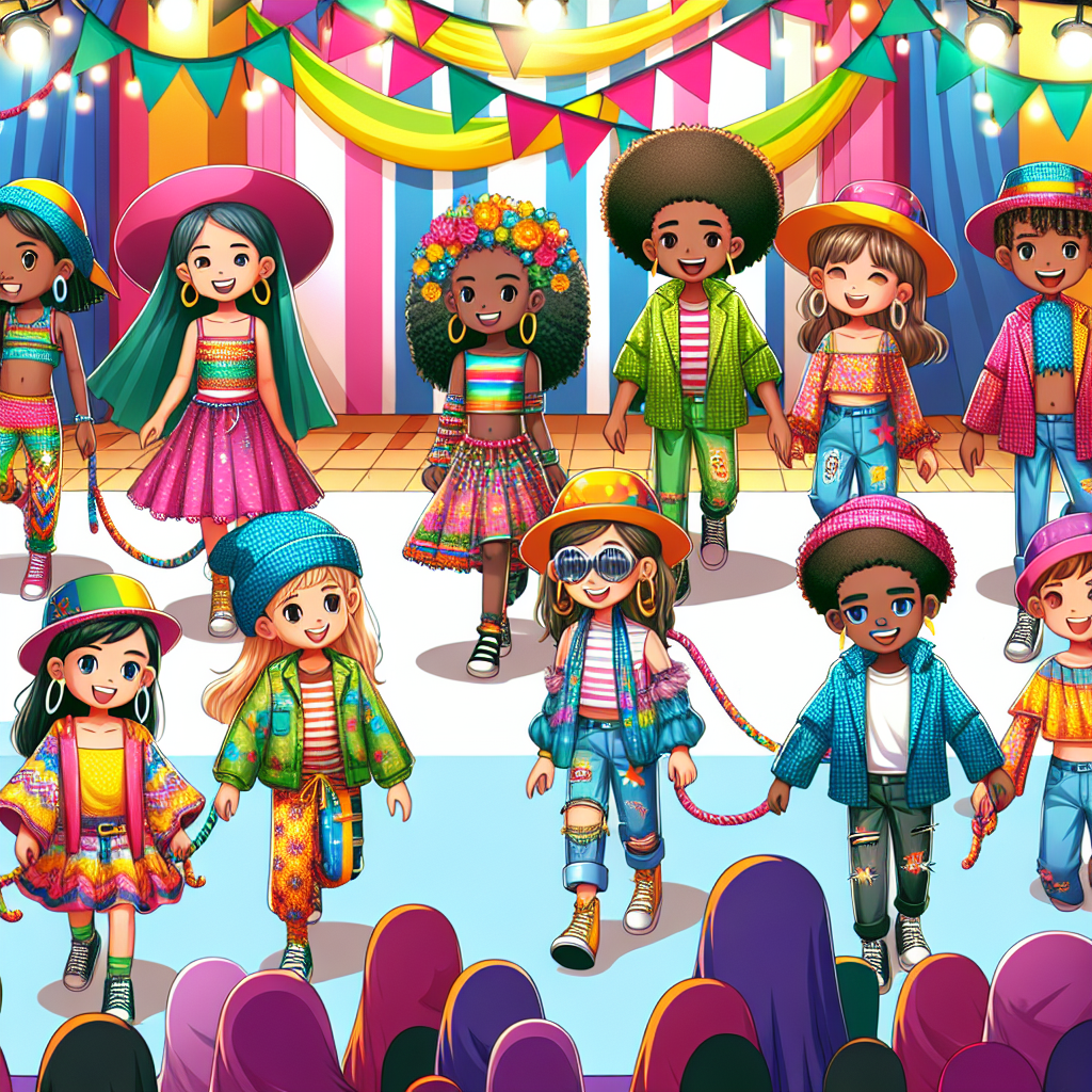 Funky Fashion Parade Numbered Painting Kits