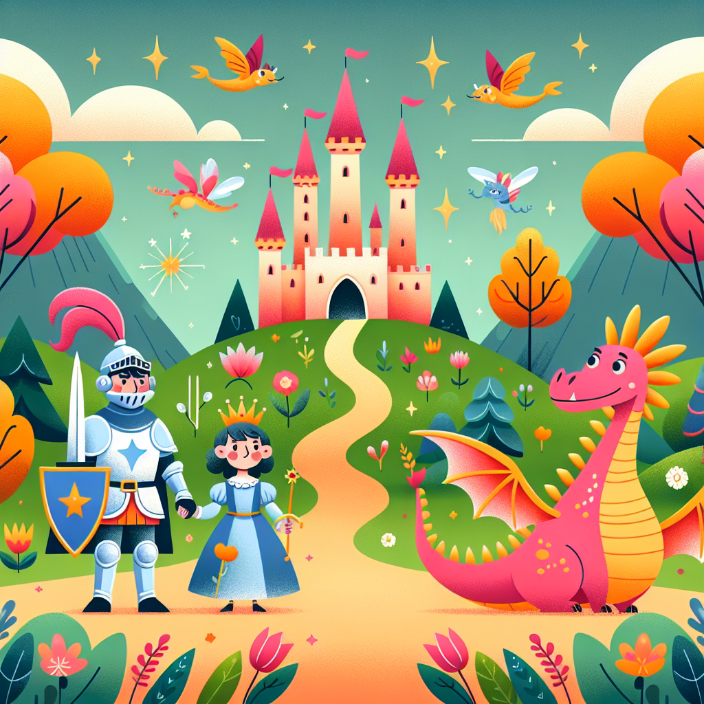 Colorful Fairy Tale Journey Painting By Numbers Kit