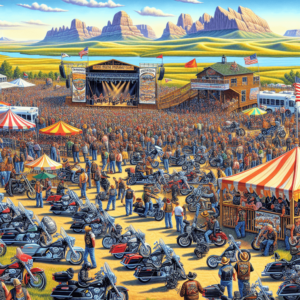 Sturgis Motorcycle Rally Painting Number Kit