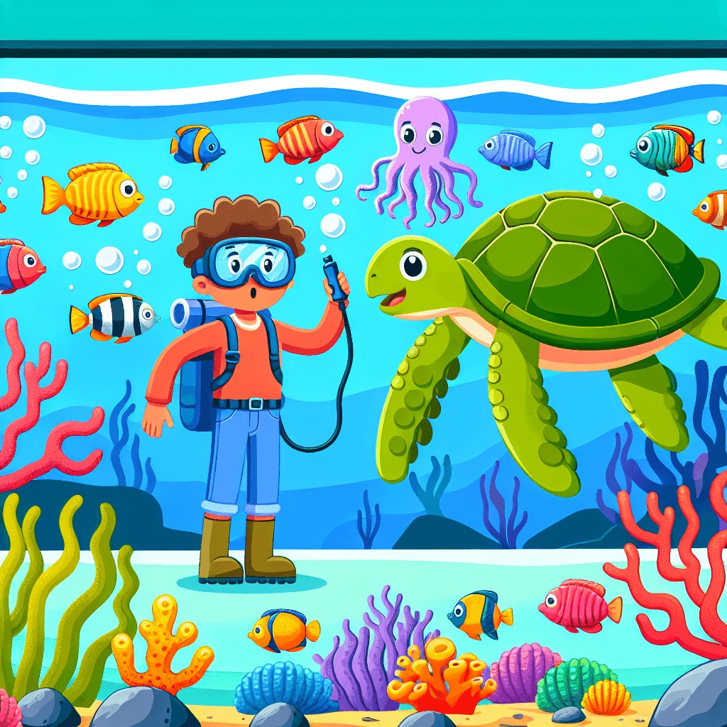 Undersea Explorer Adventure Numbered Painting Kits