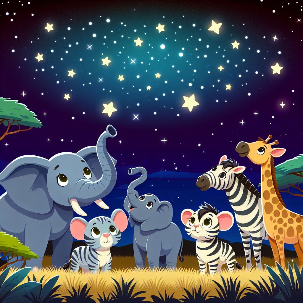 Safari Starlight Soiree Paint By Color