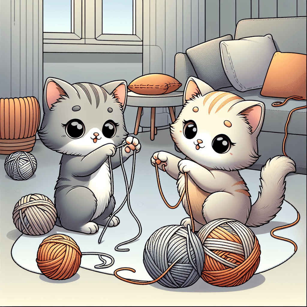 Curious Kitten Playtime Numbered Painting Kits