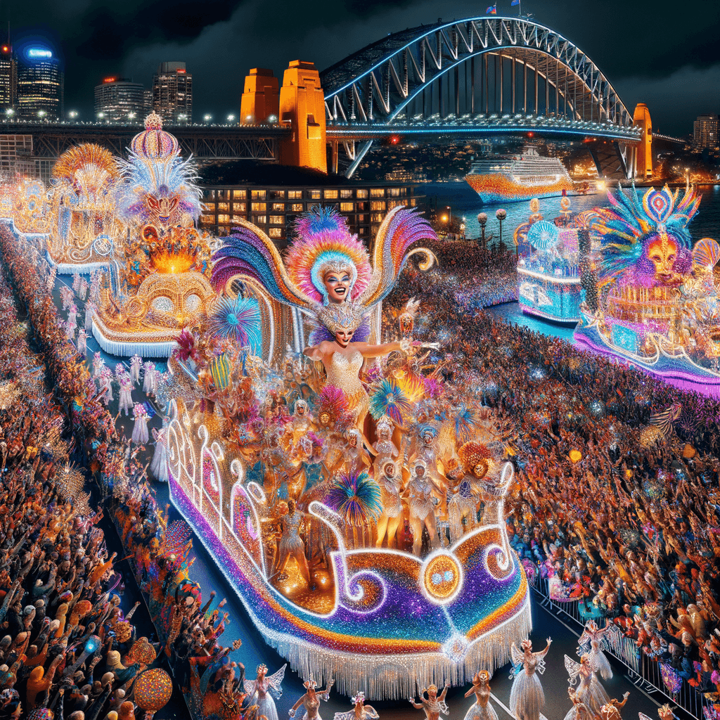 Sydney Mardi Gras - Australia Paint By Numbers Art