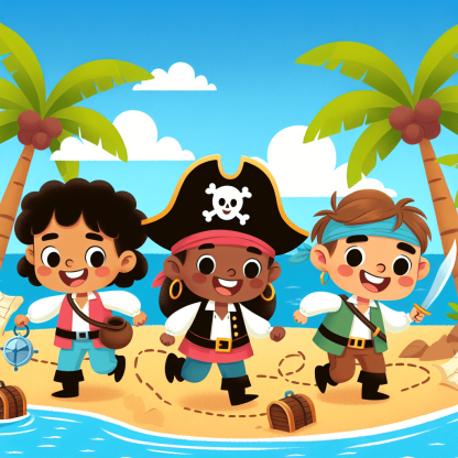 Magical Treasure Hunt DIY Paint By Numbers
