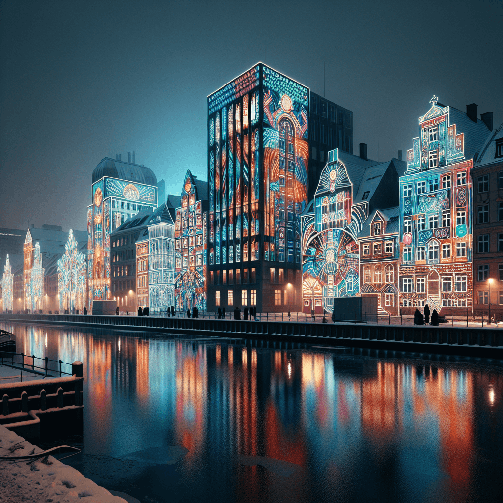 Copenhagen Light Festival - Copenhagen, Denmark Number Painting