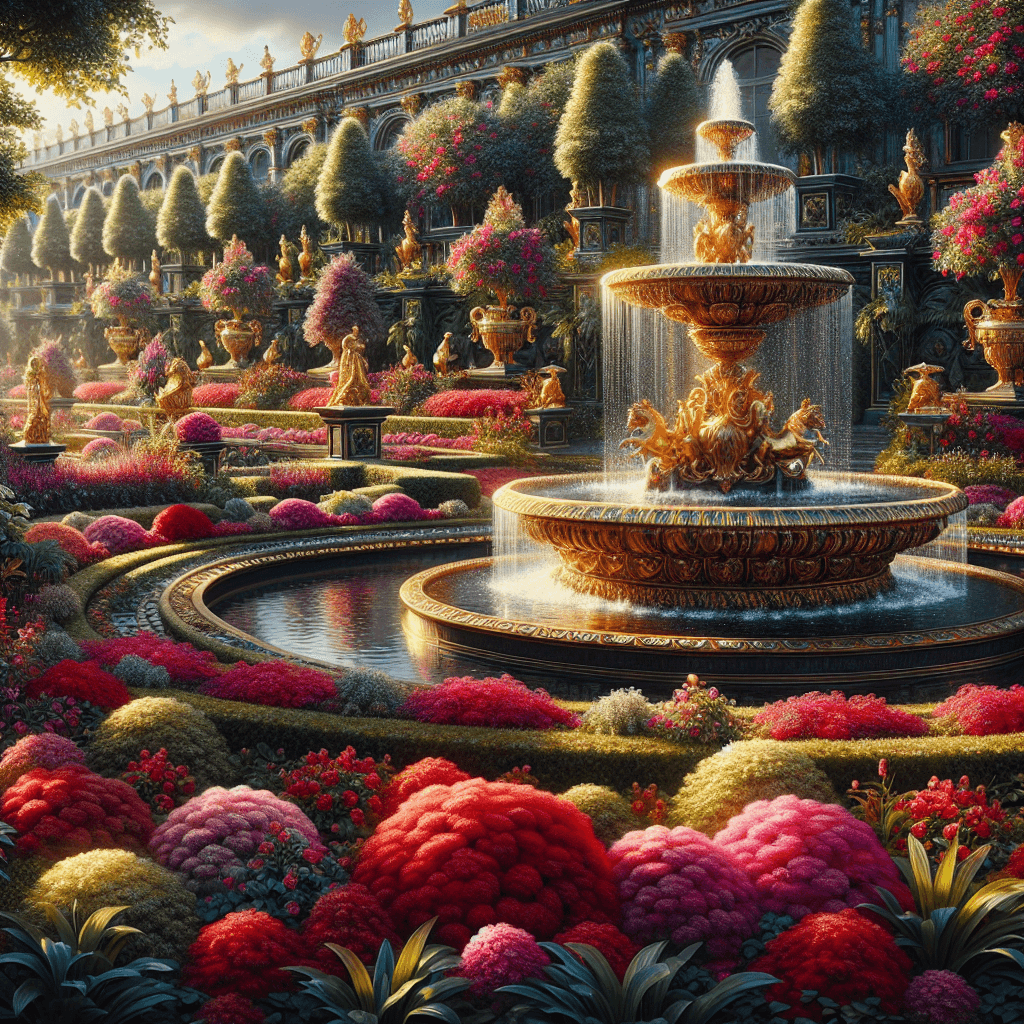 Regal Garden Splendor DIY Paint By Numbers