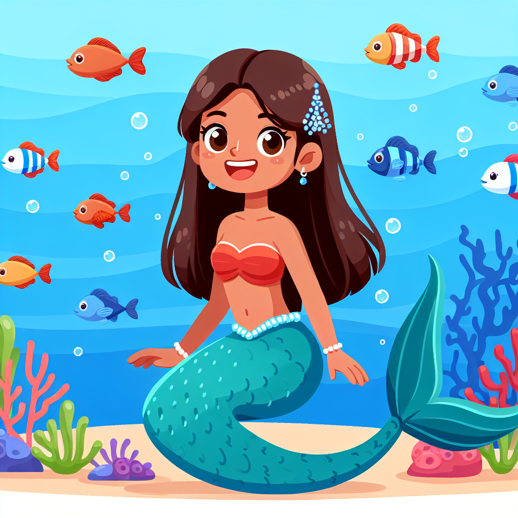Ocean Mermaid Kingdom DIY Paint By Numbers