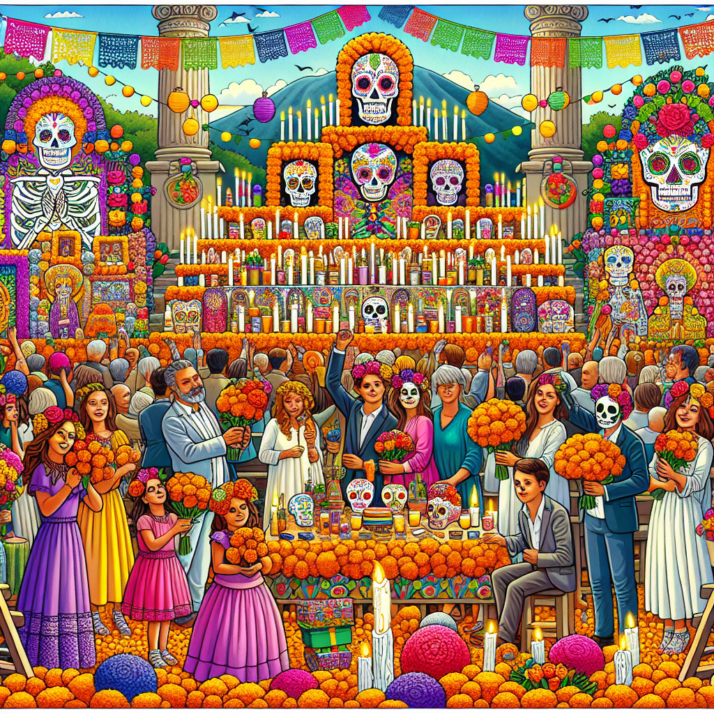 The Day Of The Dead Festival Paint By Color