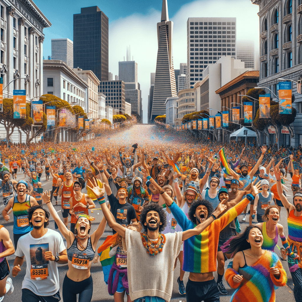 Bay To Breakers - United States Paint By Color