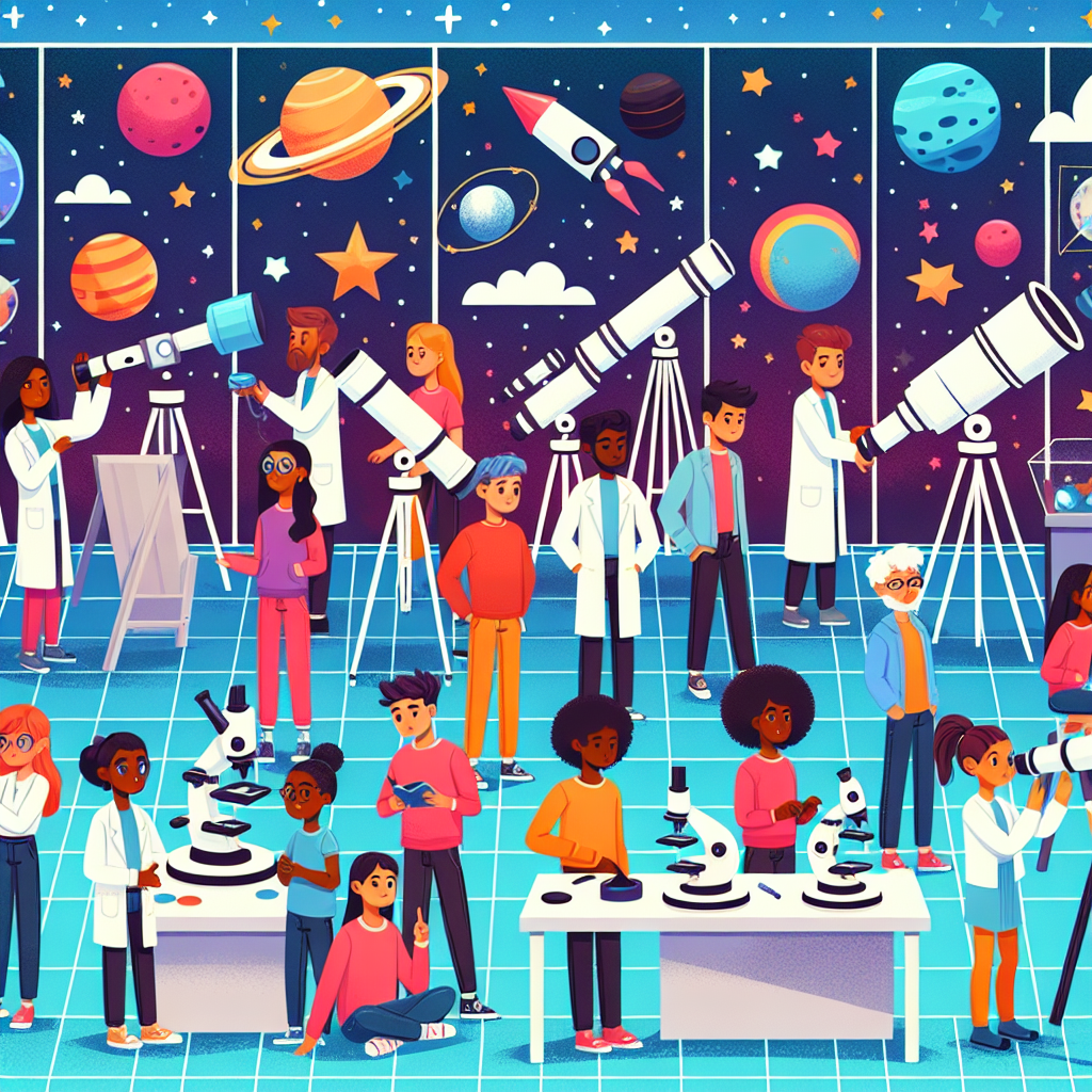 Cosmic Science Fair Numbered Painting Kits