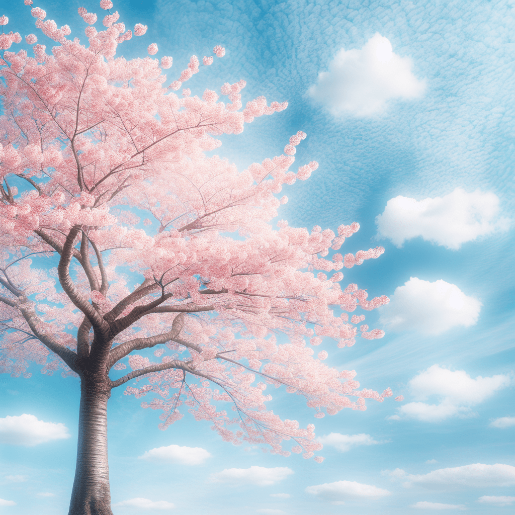 Elegant Sakura Blossom Paint By Numbers