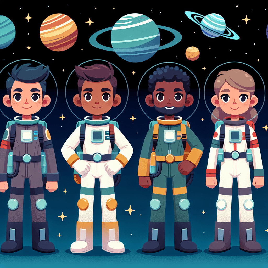 Space Ranger's Cosmic Mission Paint By Numbers Art