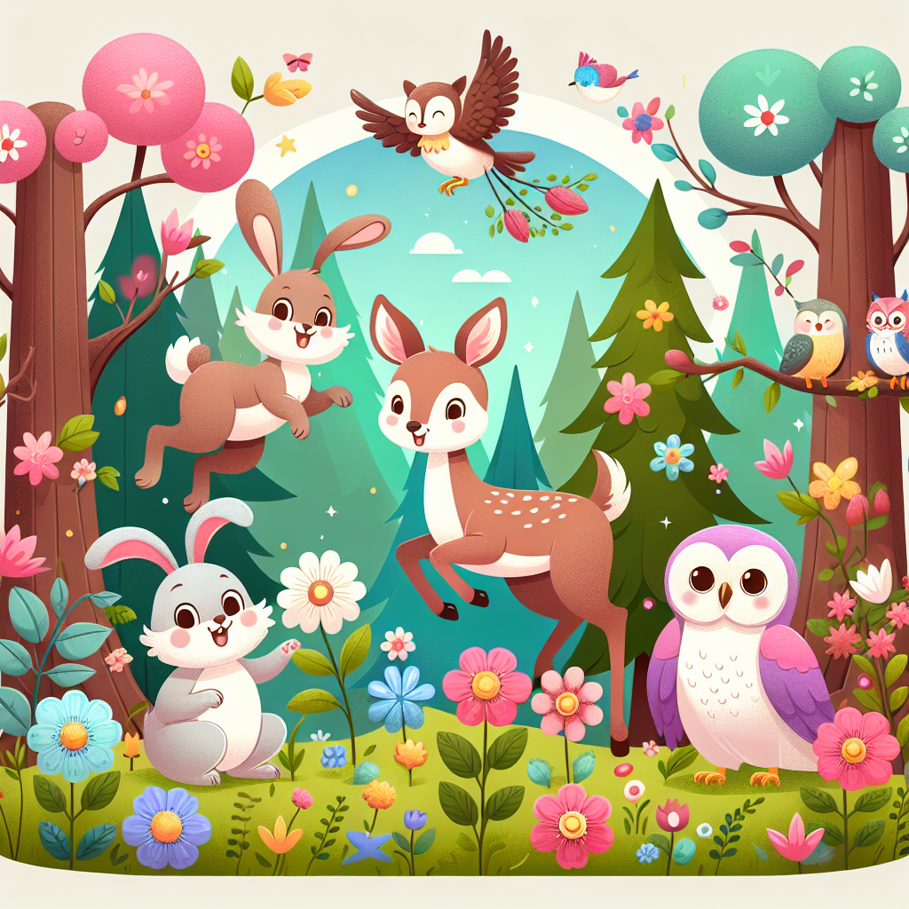 Charming Fantasy Forest Paint By Number