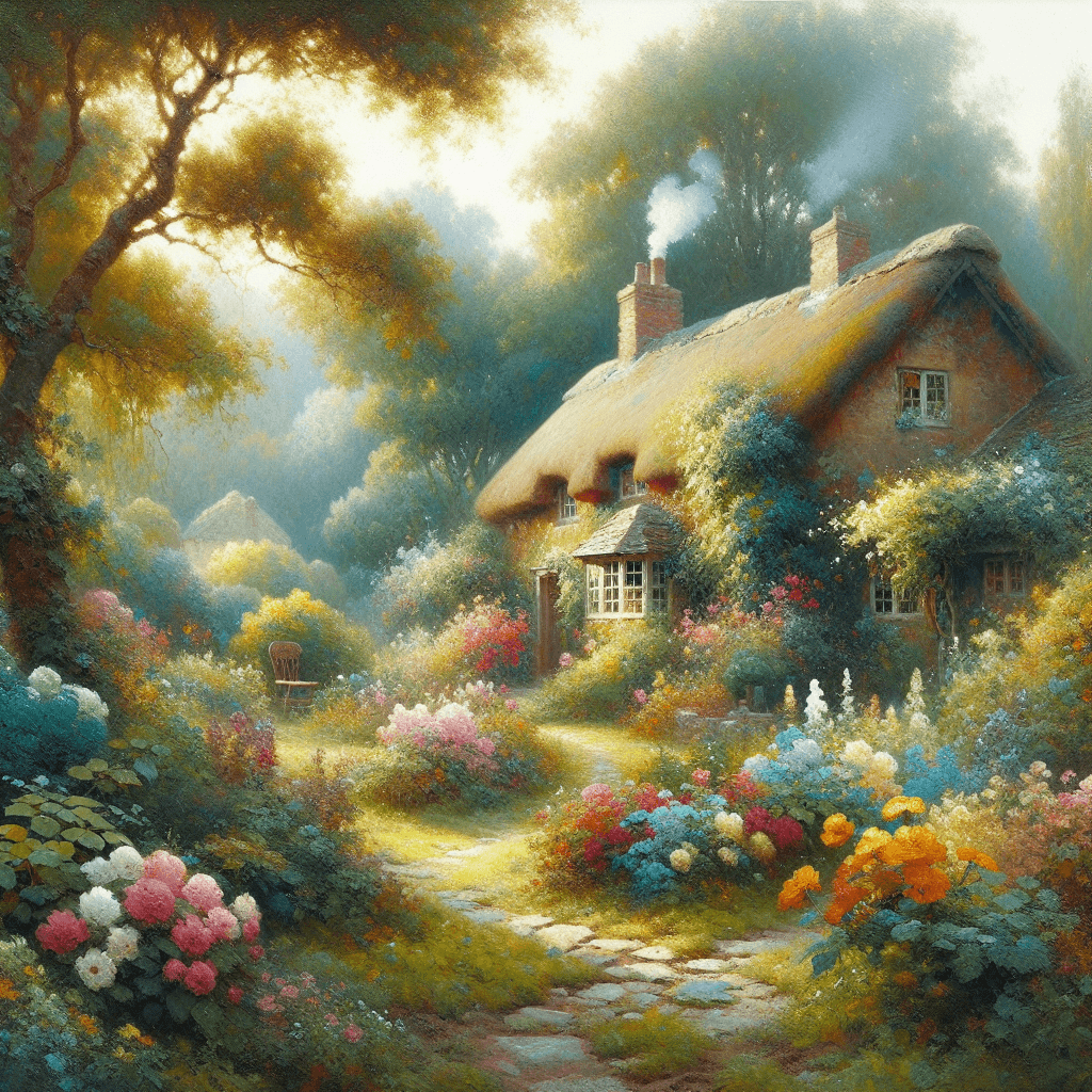 Enchanted Cottage Retreat Paint By Number