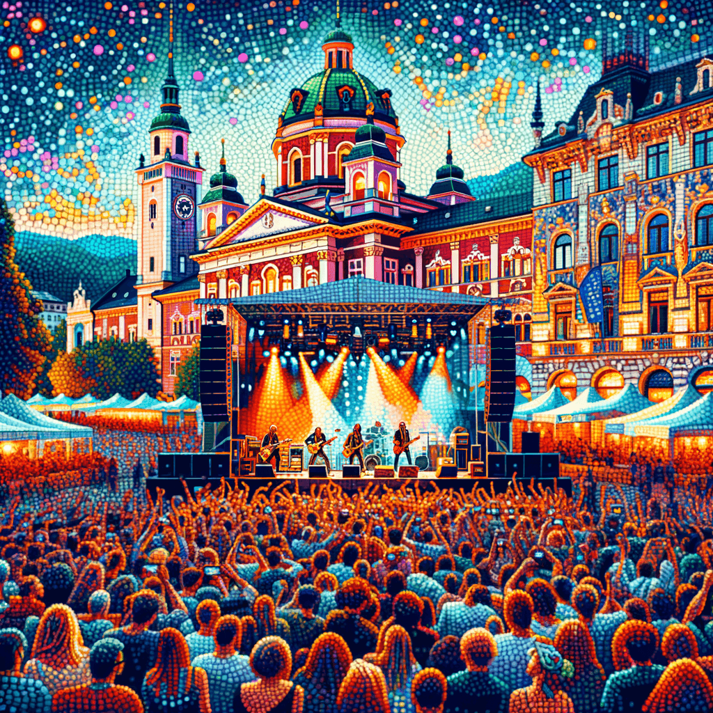 The Ljubljana Festival Paint By Number