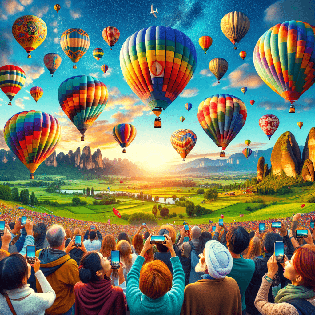 Albuquerque Balloon Fiesta - USA DIY Paint By Numbers