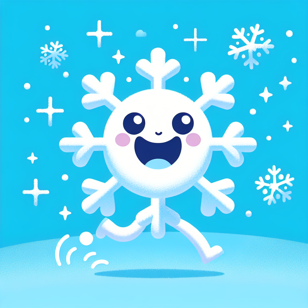 Merry Snowflake Painting By Numbers Kit