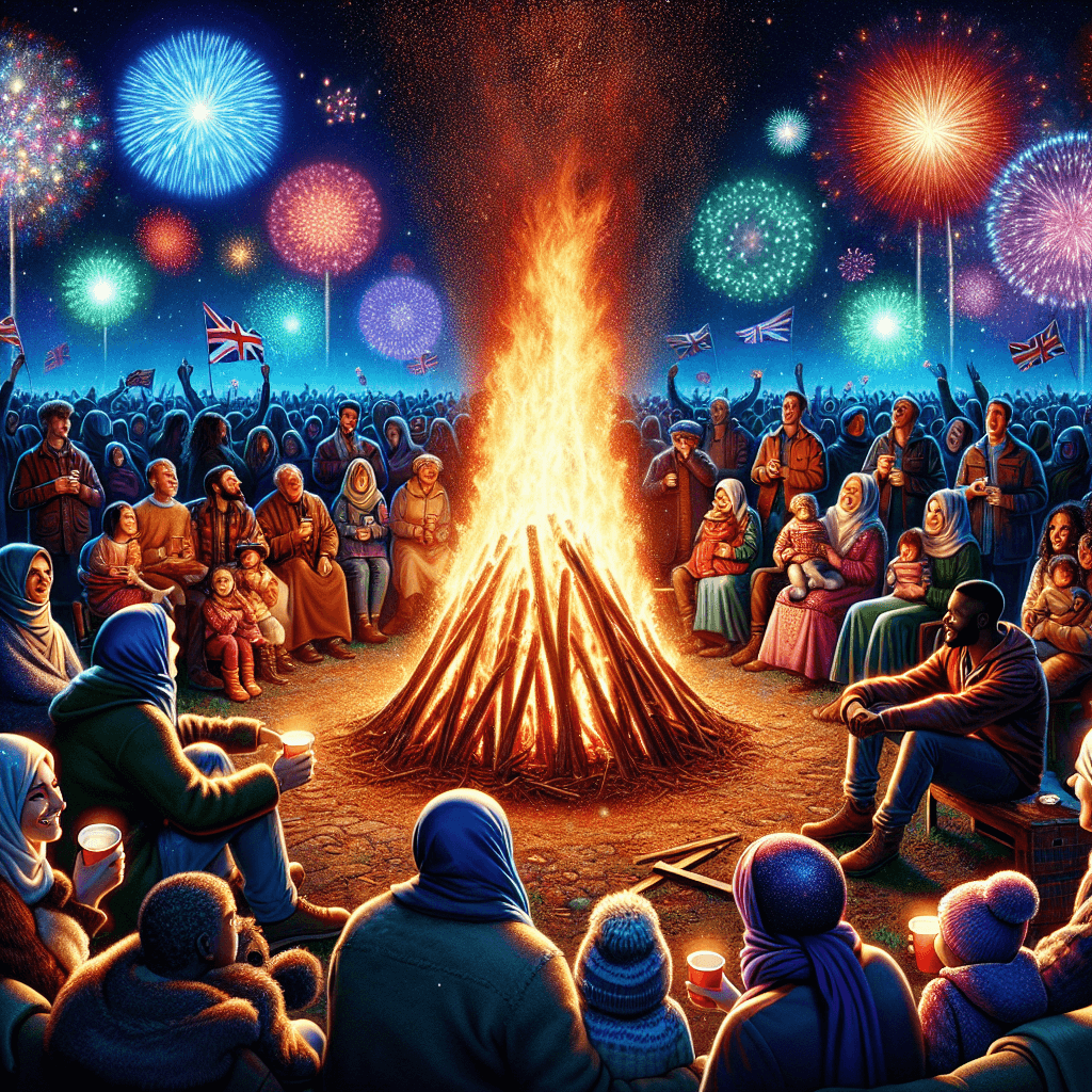 Bonfire Night - UK Paint By Numbers