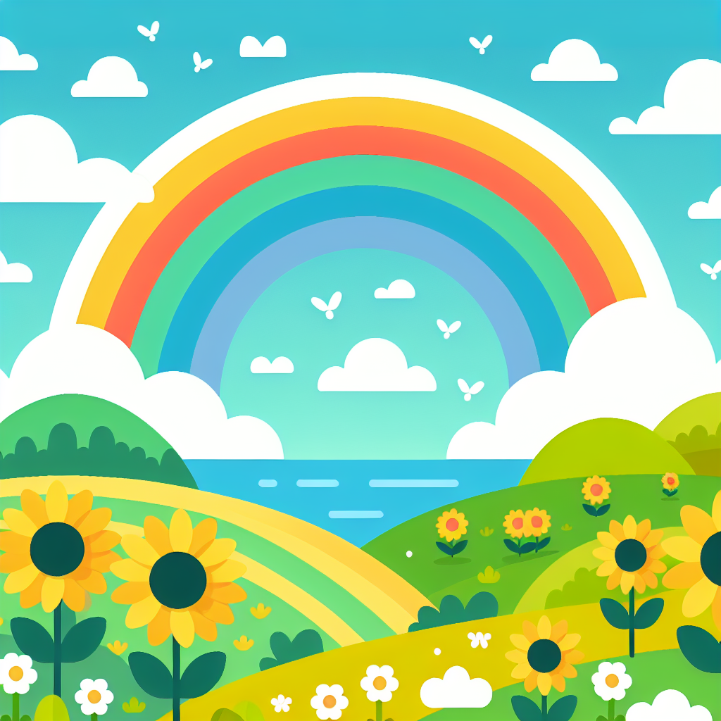 Rainbow Connection Painting Number Kit