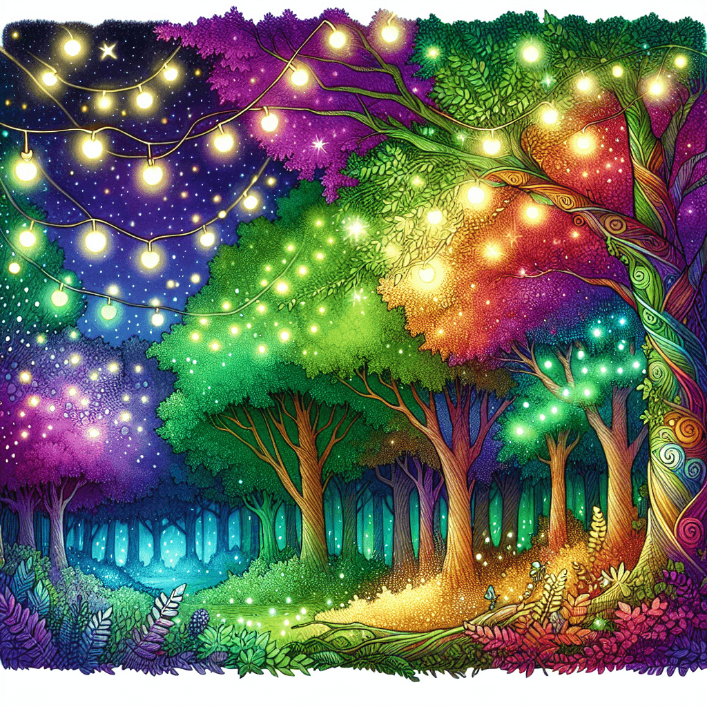 Magical Fairytale Forest Painting By Numbers Kit
