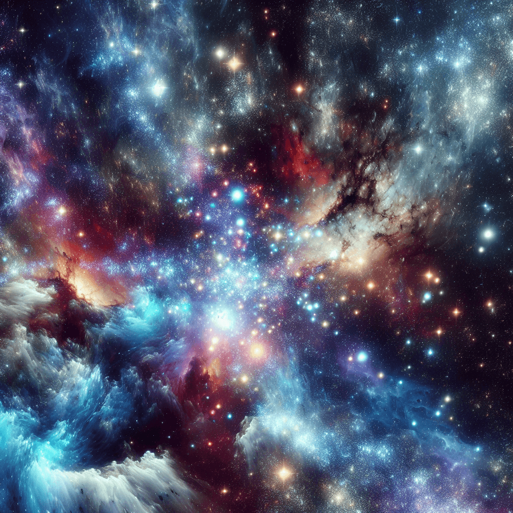 Cosmic Stardust Reverie Numbered Painting Kits