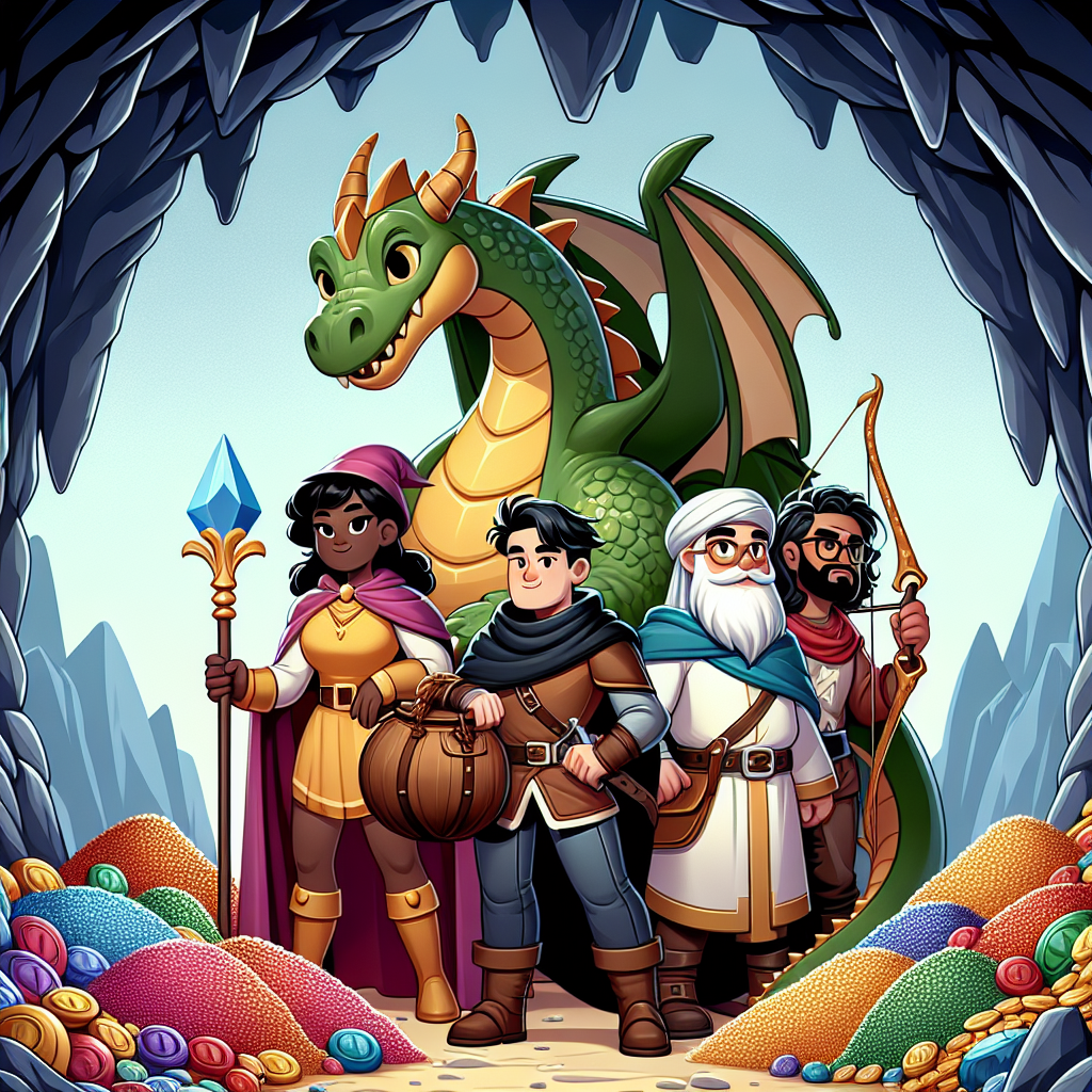 Dragon's Cave Quest Paint By Numbers Kits