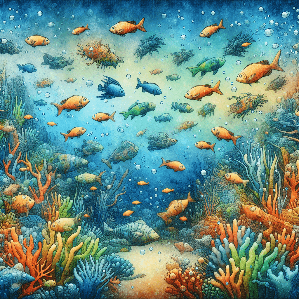 Mystical Underwater Adventure Numbered Painting Kits