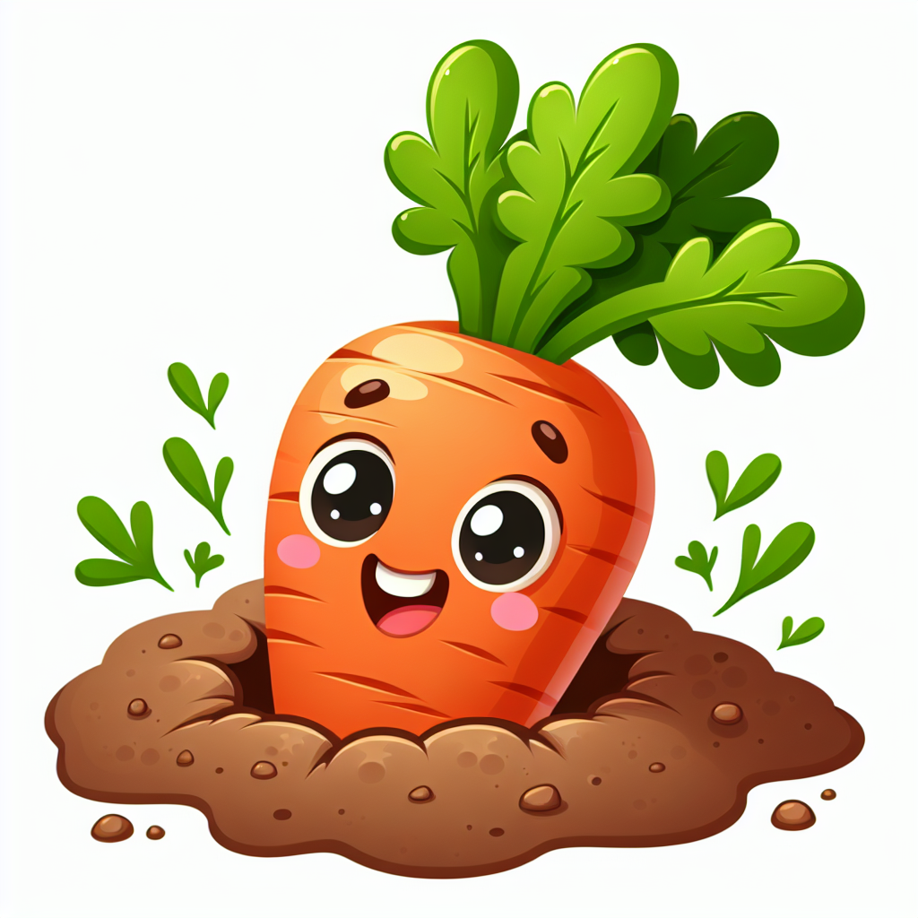 Curious Carrot Paint By Numbers Art