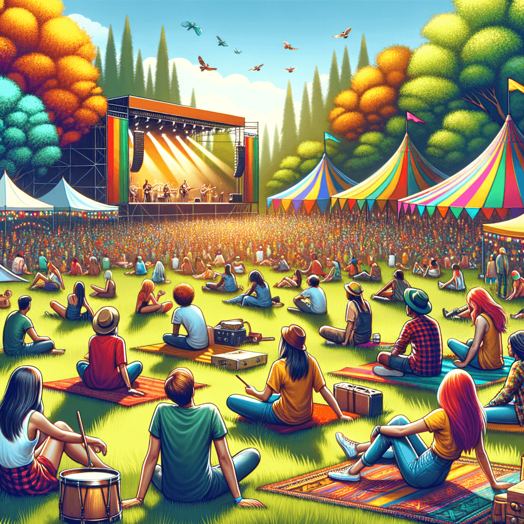 Big Chill Festival - England Paint By Numbers