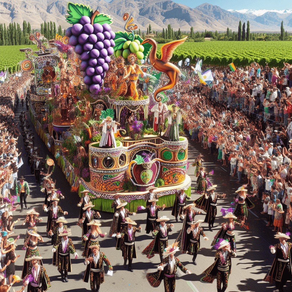 Fiesta De La Vendimia - Mendoza, Argentina Paint By Number