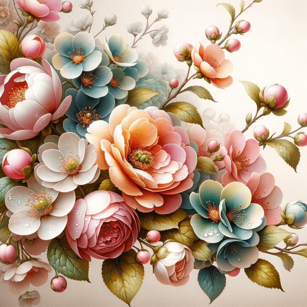 Blossom Beauty Paint By Numbers Art
