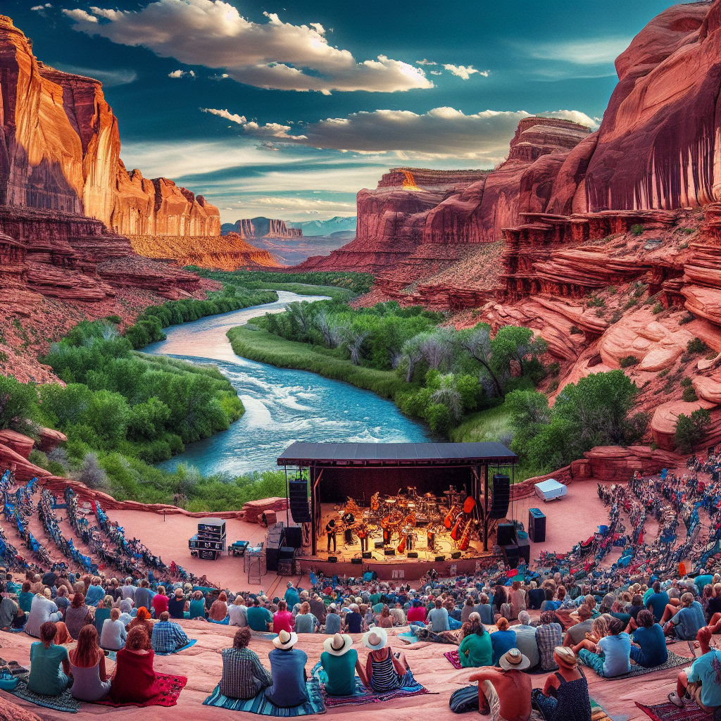 Moab Music Festival - USA Painting Number Kit